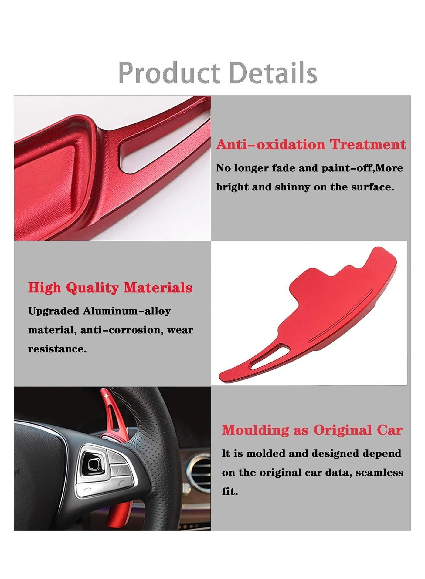 Paddle Shifter Extensions - Class A Class B Class C CLA CLS E G GL GLA GLC GLE GLS Metris S SL SLC