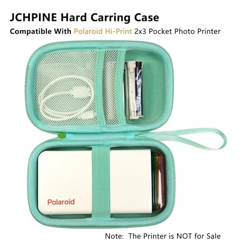 Hard Carrying Case - Polaroid Hi-Print-Bluetooth Connected 2x3 Pocket Photo Printer