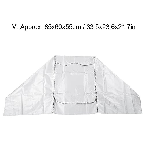 Washing Machine Cover - M Silver