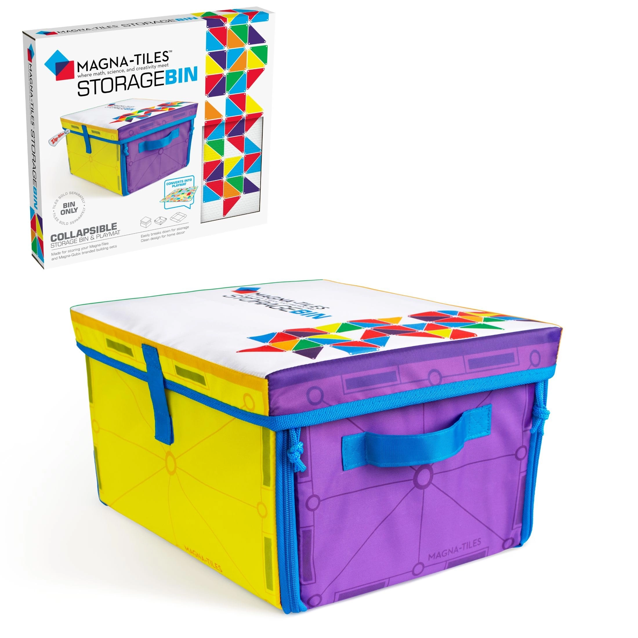 Magna-Tiles Storage Bin Interactive PlayMat