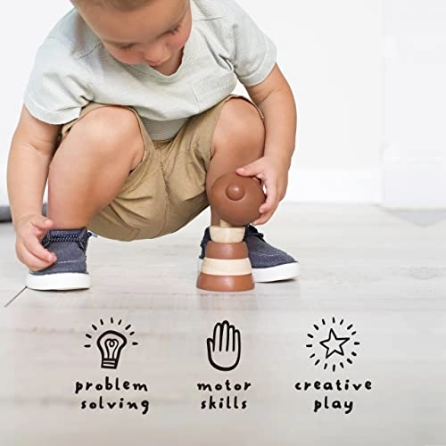 Wooden Stacker - 18 months and up 1 pieces
