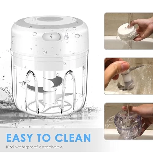 Mini Garlic Chopper - 250ml 30W