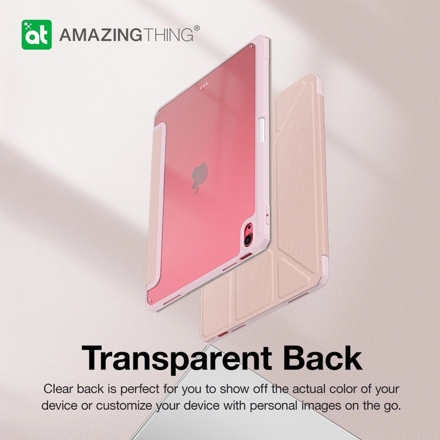 Titan Pro Folio Case with Built-in Apple Pencil Space for iPad 10.9-inch (10th Gen)