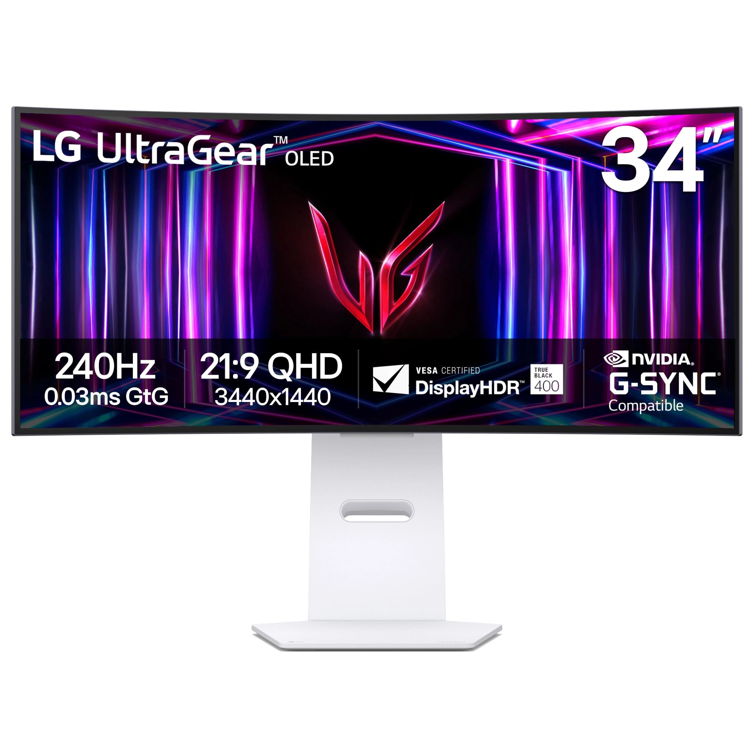 LG UltraGear OLED - 34GS95QE 34 inch 3440 X 1440 pixels