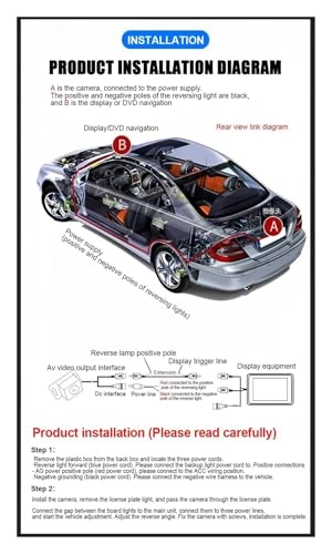 Rear View Camera - Night vision 1280*720