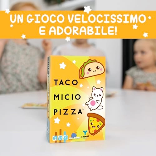 Taco Micio Pizza - Card Game (Italian)