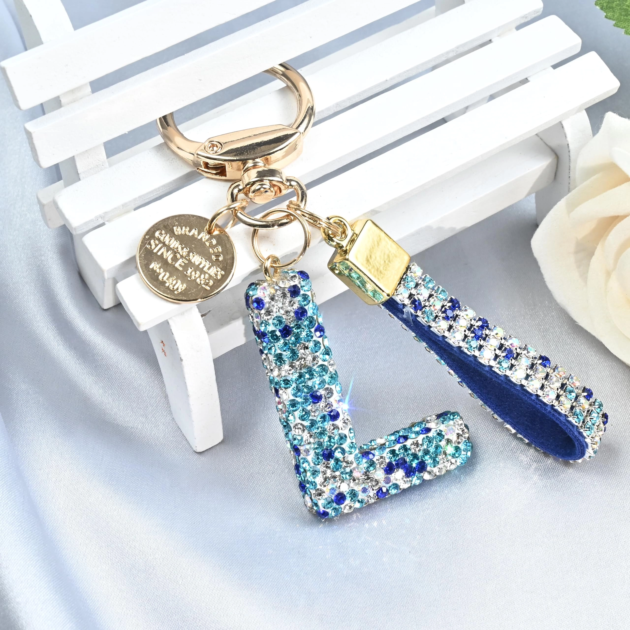 Initial Letter Keychain - Letter