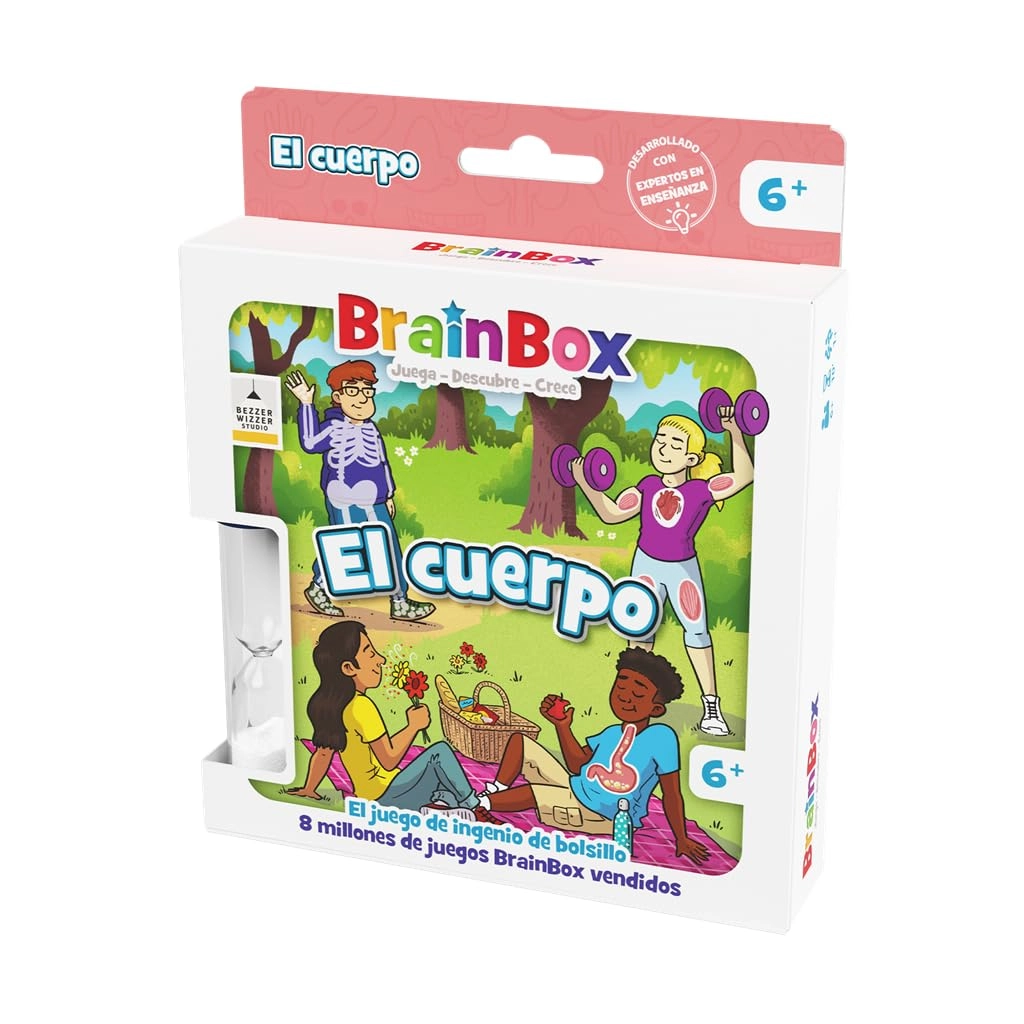 BEZZERWIZZER BrainBox Pocket - Core Card Game Spanish Ages 6+
