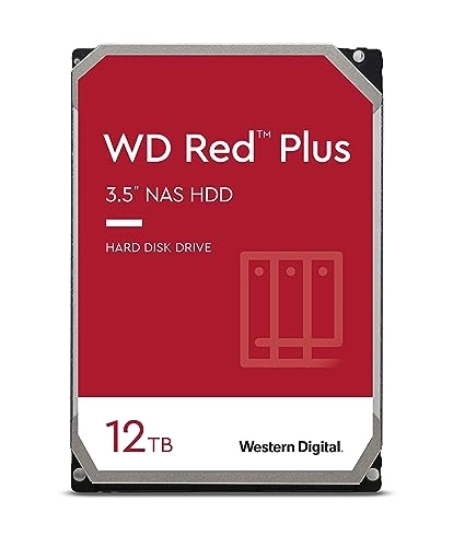 WD Red Plus 3.5" 7200rpm 512MB SATA 6Gb/s (WD120EFBX) - 12TB