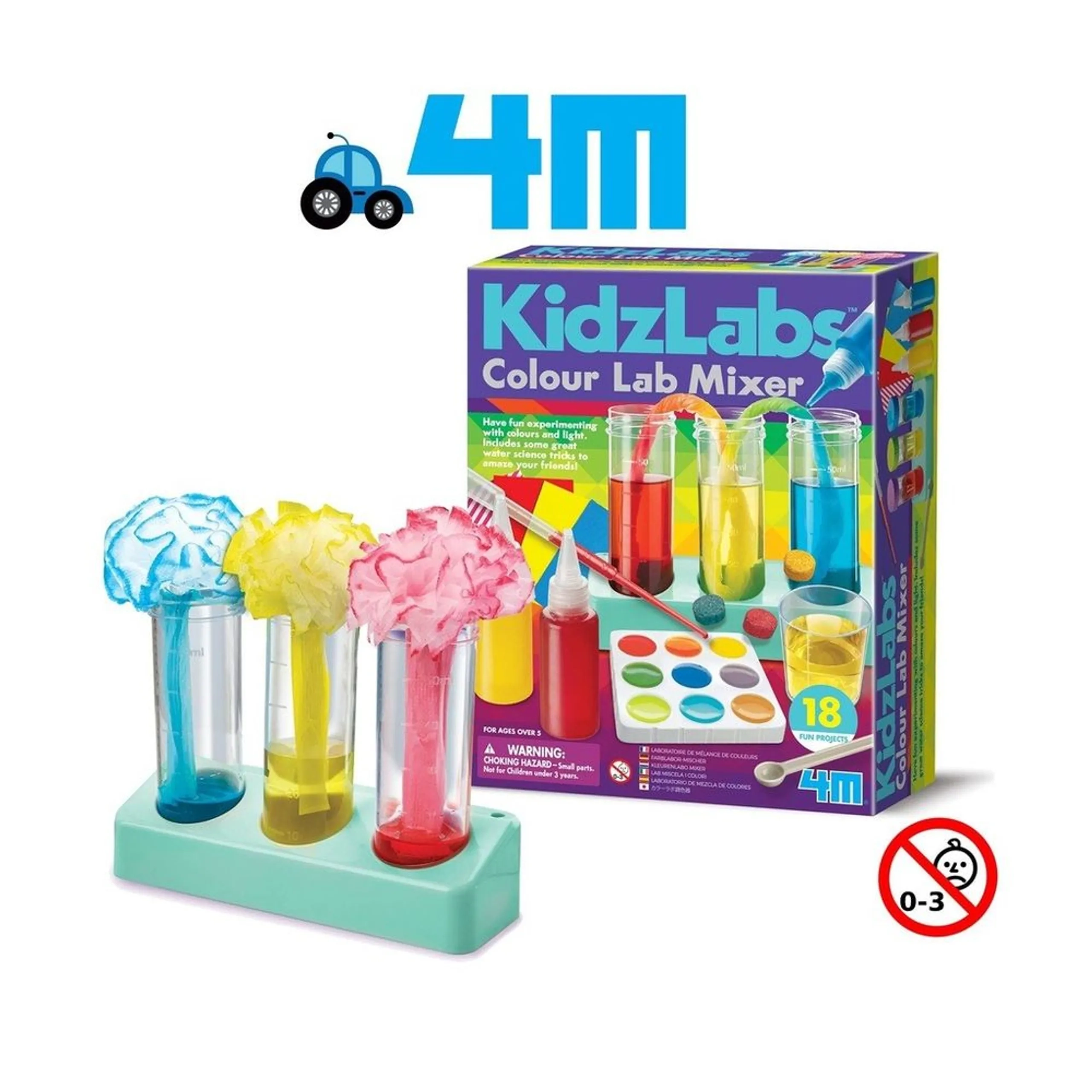 KidzLabs Colour Lab Mixer Science Kit - 5 years+