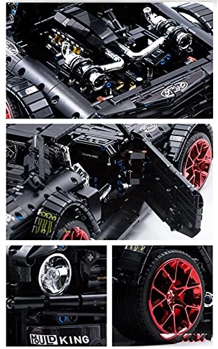 Electroplated Cycling Car - Remote Control Motor Smart Building Block 4.0