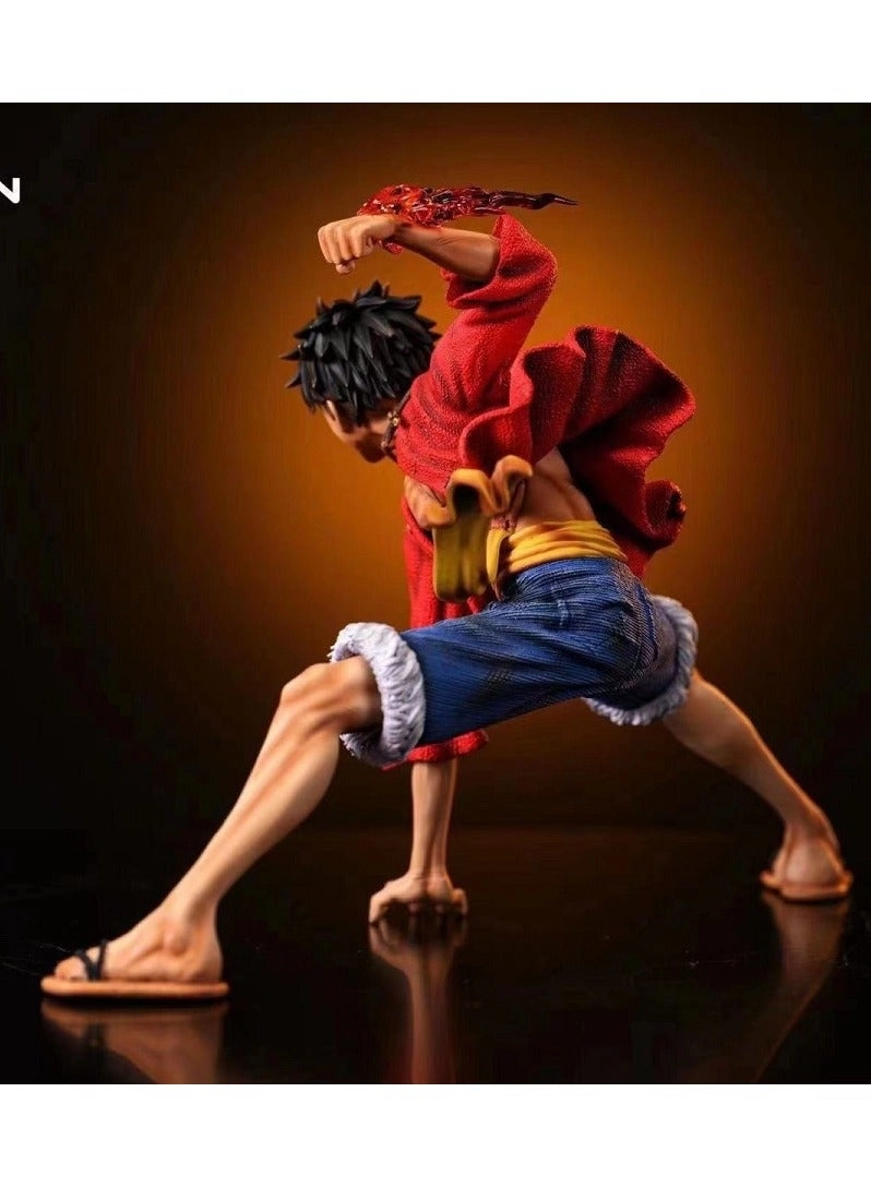 Luffy - One Piece GK Battle Painting Style (18 cm) (QQ0029)