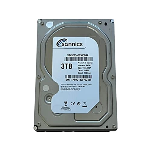 3.5" 7200rpm SATA (657768156236) - 3TB