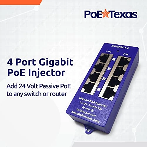 GPOE-4B-24v30w - 24V 30W 4-port 10/100/1000