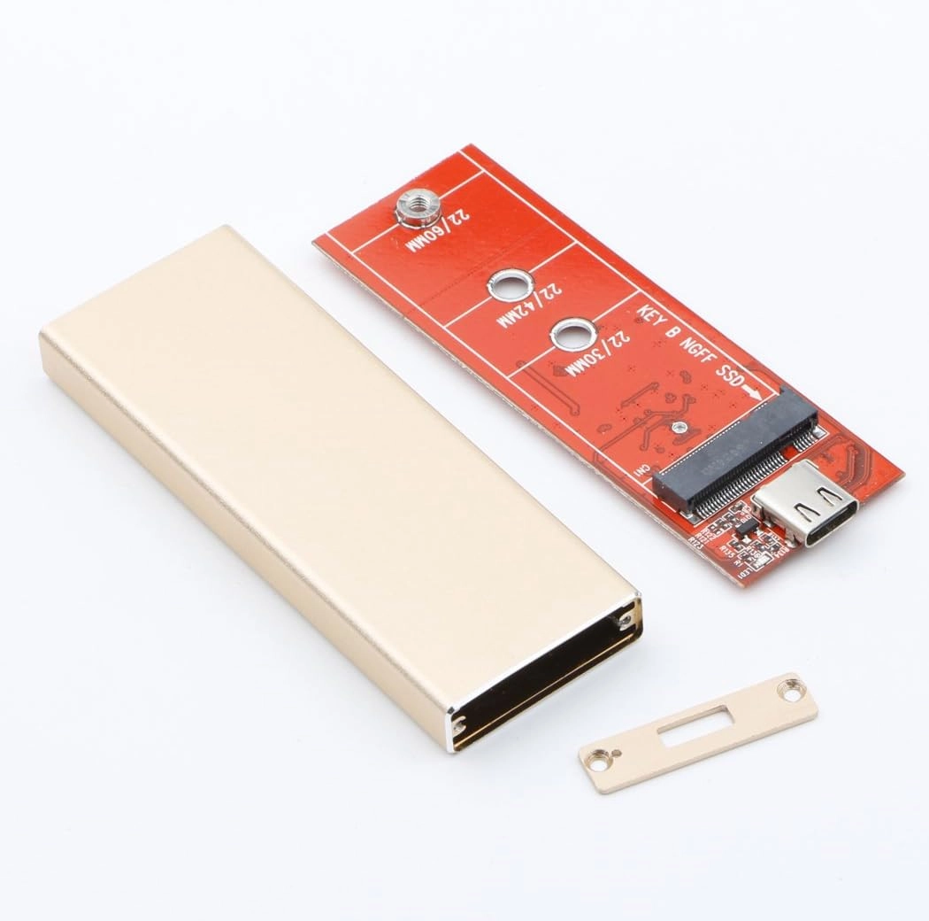 USB 31 Type C to M2 NGFF SATA SSD Hard Disk Case Enclosure - USB 3.1 SATA 2280/2260/2242/2230