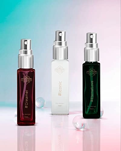 (Refill) Iconic - Eau de Parfum 8ml + Dreamer - Eau de Parfum 8ml + EternalLove - Eau de Parfum 8ml