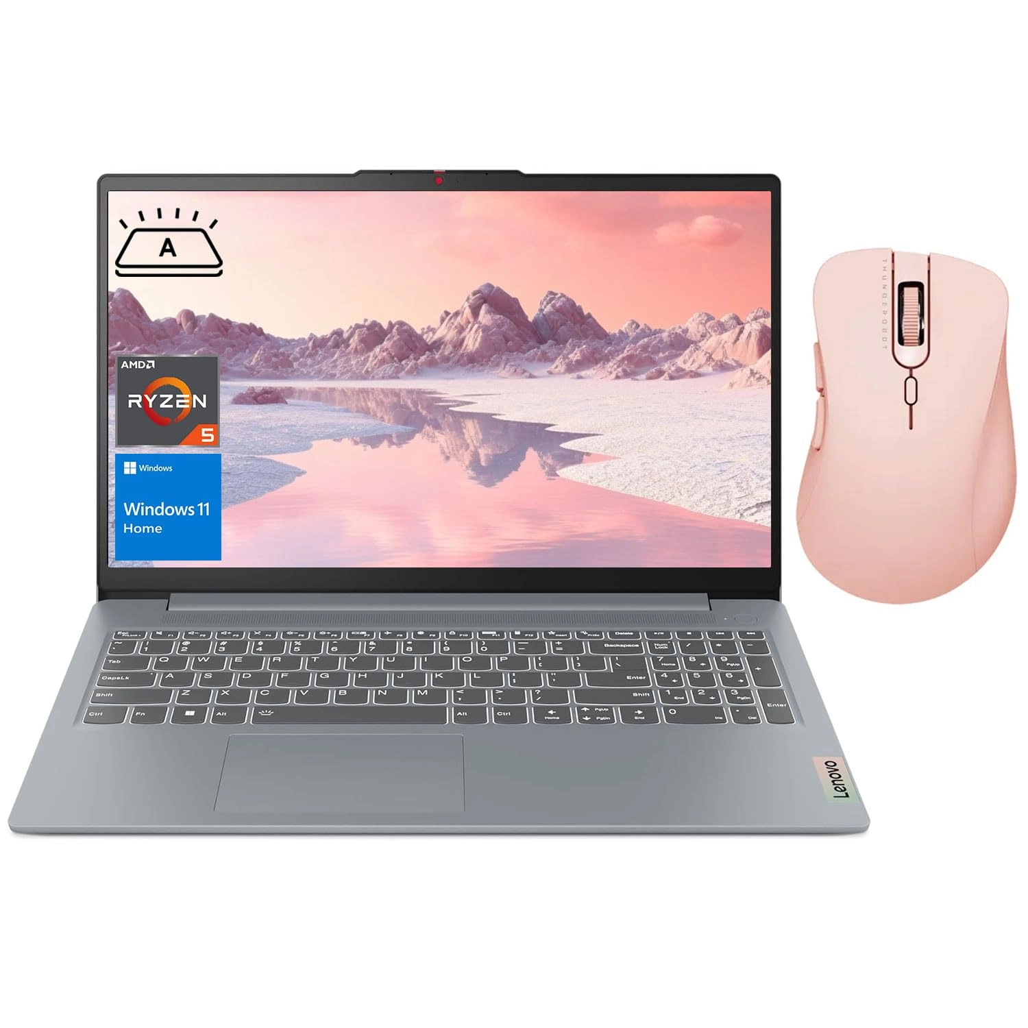 Lenovo Group, Ltd. IdeaPad Slim 3 - 15.6'' Ryzen 5 5625U 16GB DDR4 512GB SSD + ML101 - Wireless Mouse