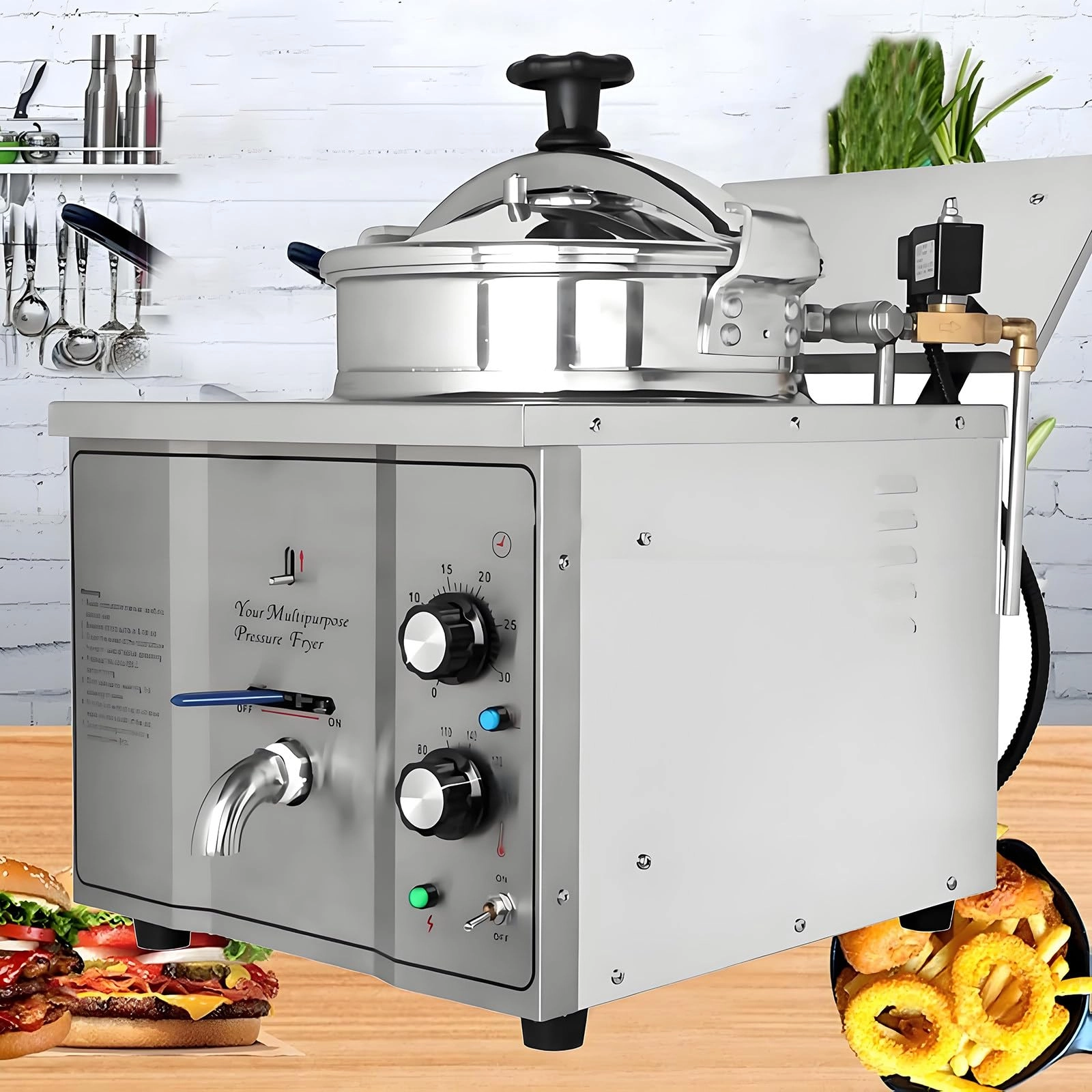 Commercial Electric Air Fryer Pressure Fryer