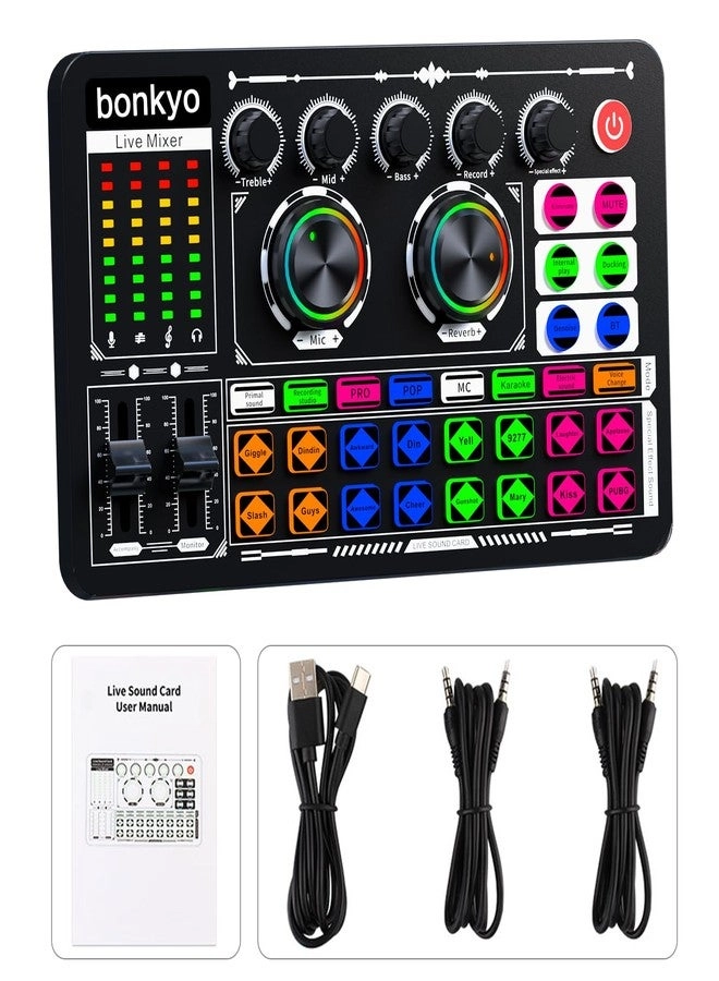 bonkyo F999 - USB Audio Mixer 5.1 Surround Sound