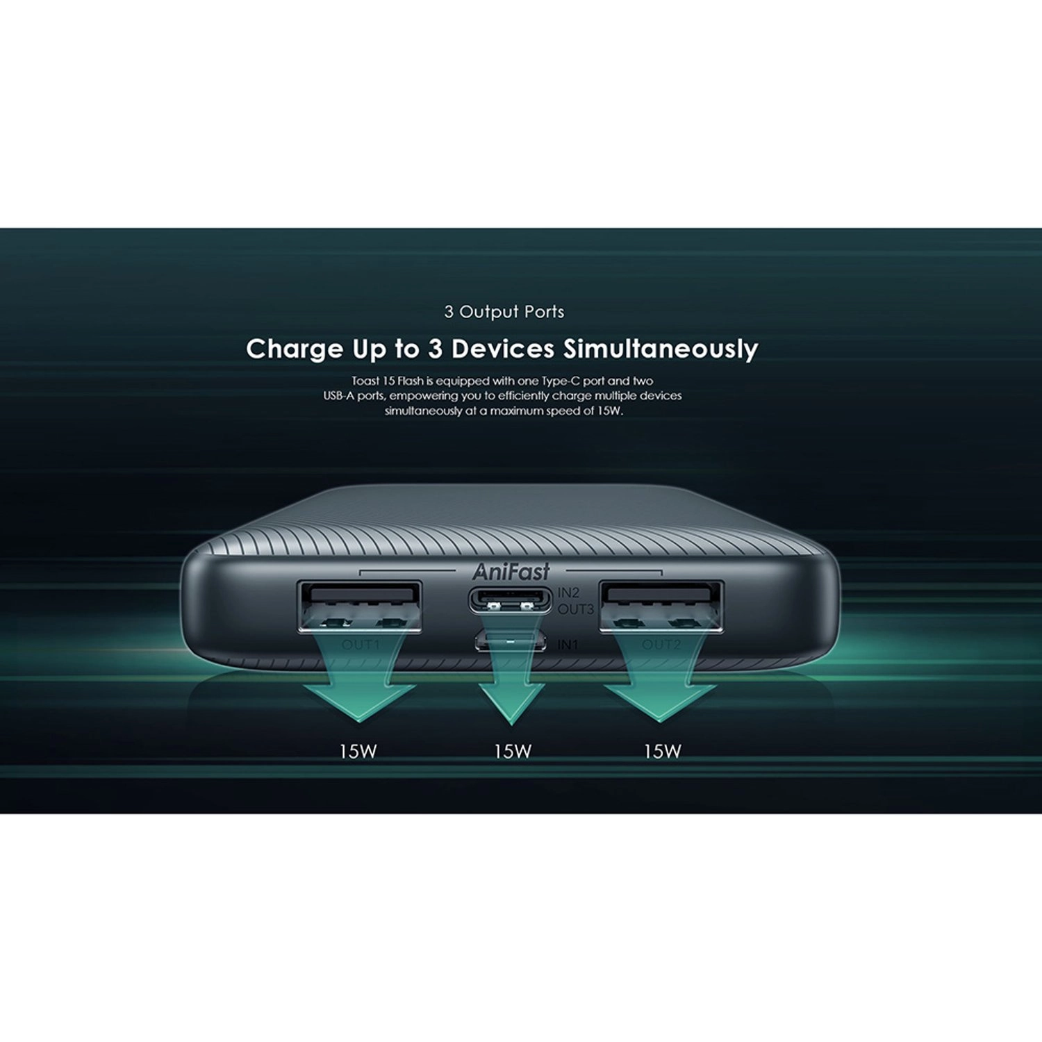 Toast 15 - 10000mAh 15W