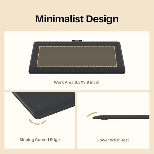 Inspiroy Frego - 6.3 x 3.9 inches 8192 Levels