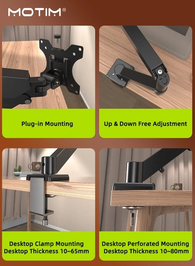 Monitor Arm Mount - 17 to 35 Inch VESA 75x75 & 100x100
