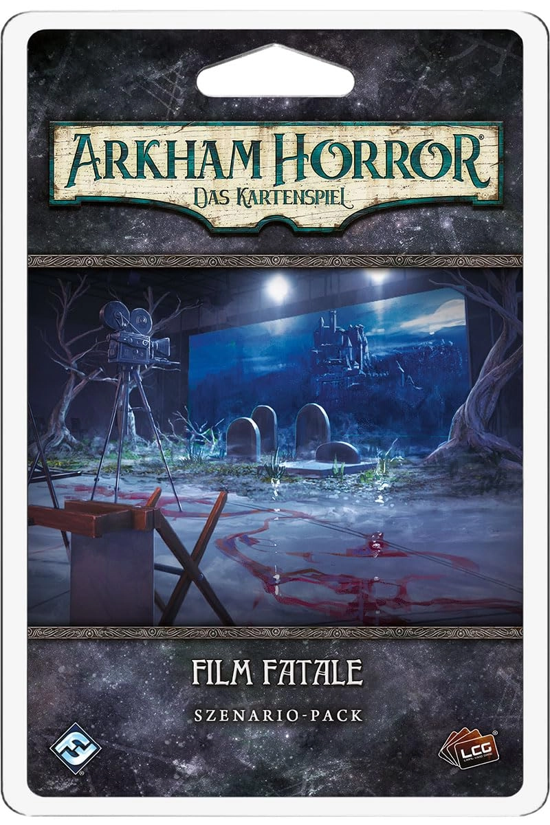 Asmodee Arkham Horror The Card Game: Film Fatale Scenario Pack - Cooperative LCG