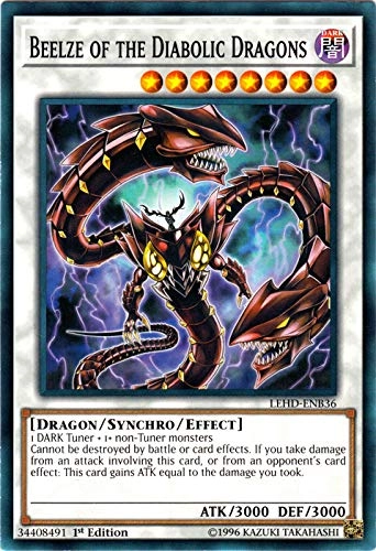 Yu-Gi-Oh! Beelze of The Diabolic Dragons LEHD-ENB36