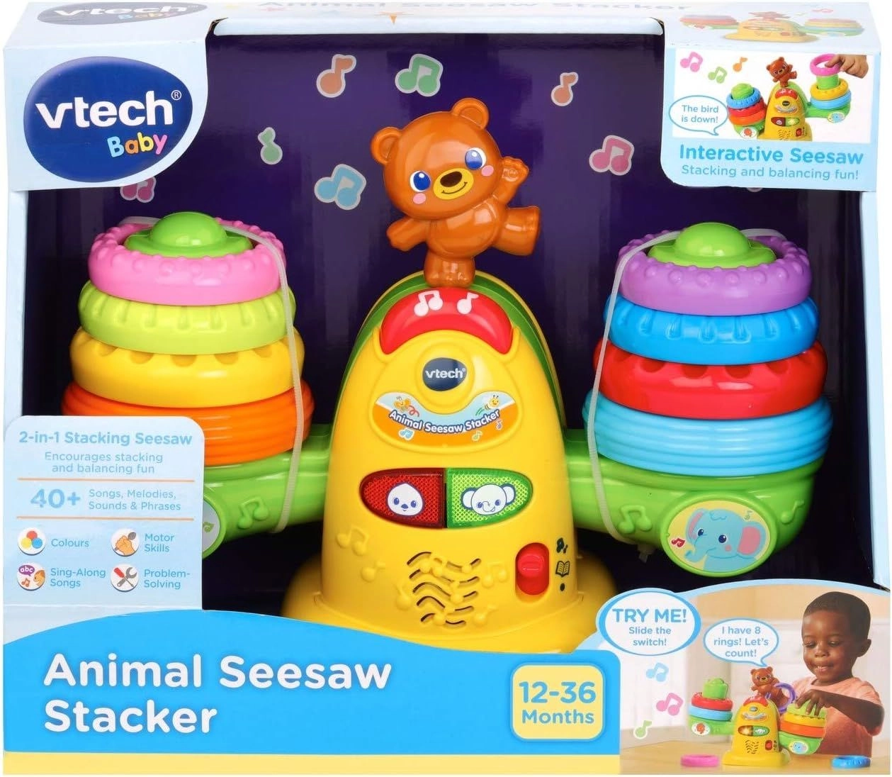 Animal Seesaw Stacker - 1-3