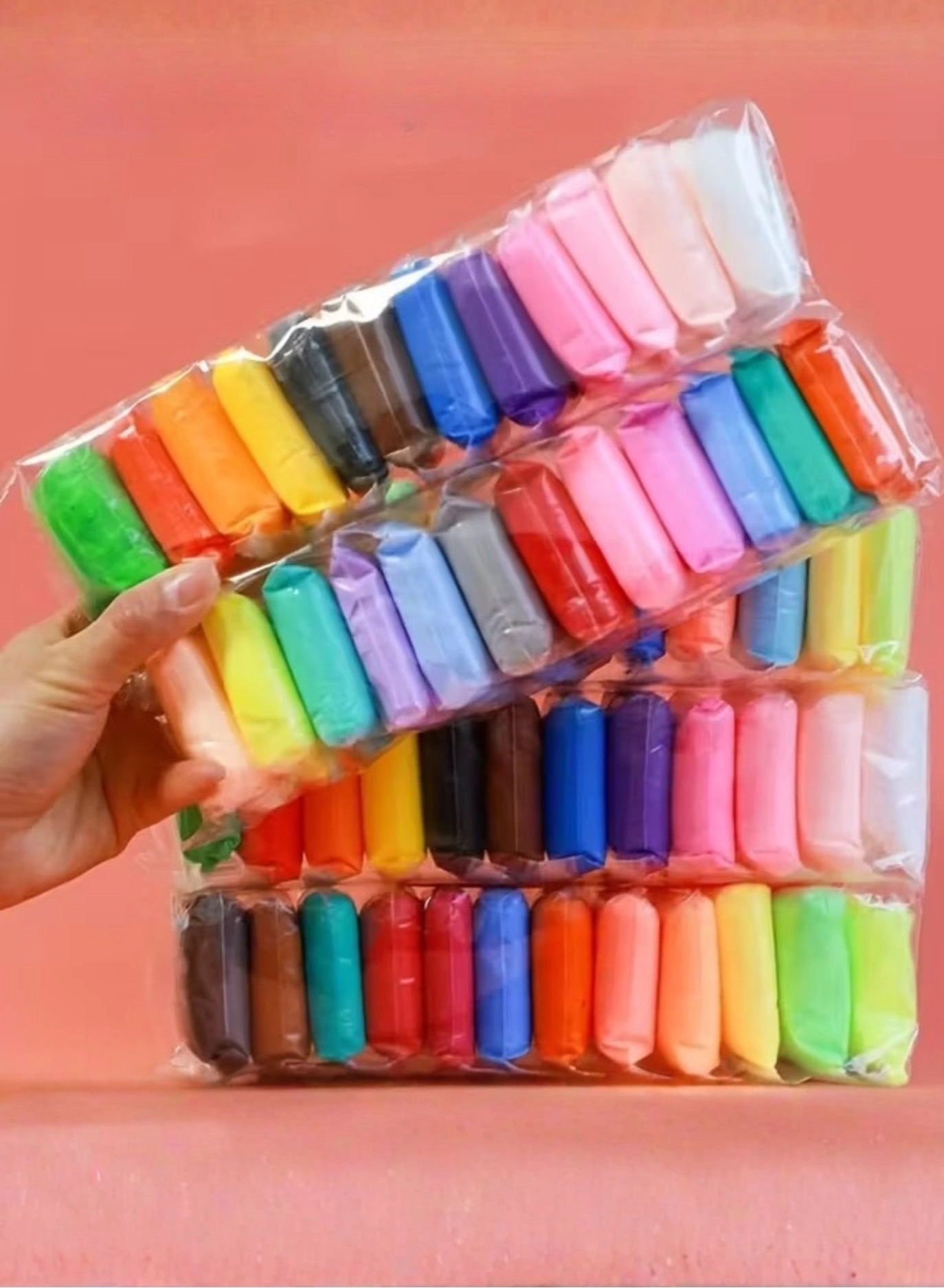 Air Dry Clay Craft Kit - 48 PC Soft Modeling Foam