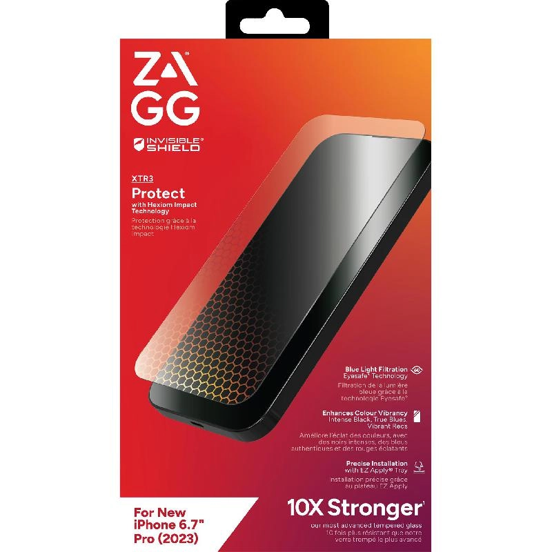 Clear Screen Protector for iPhone 15 Pro