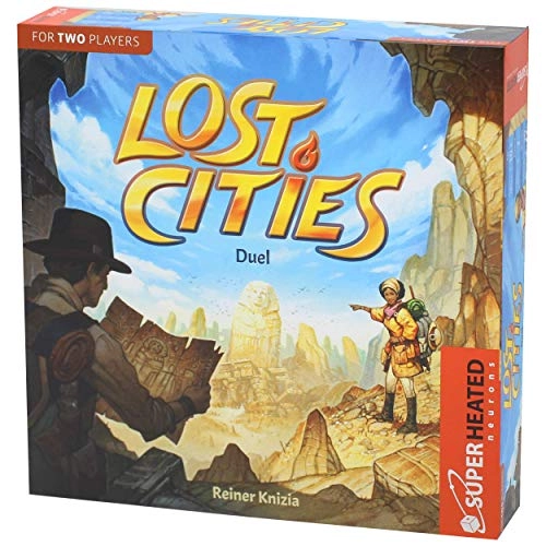 Lost Cities Duel - Card Game (English And Arabic)