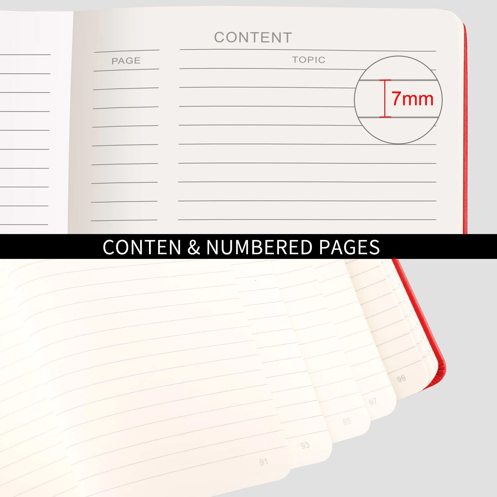 Notepad A5 Hardcover - Lined 376 Pages