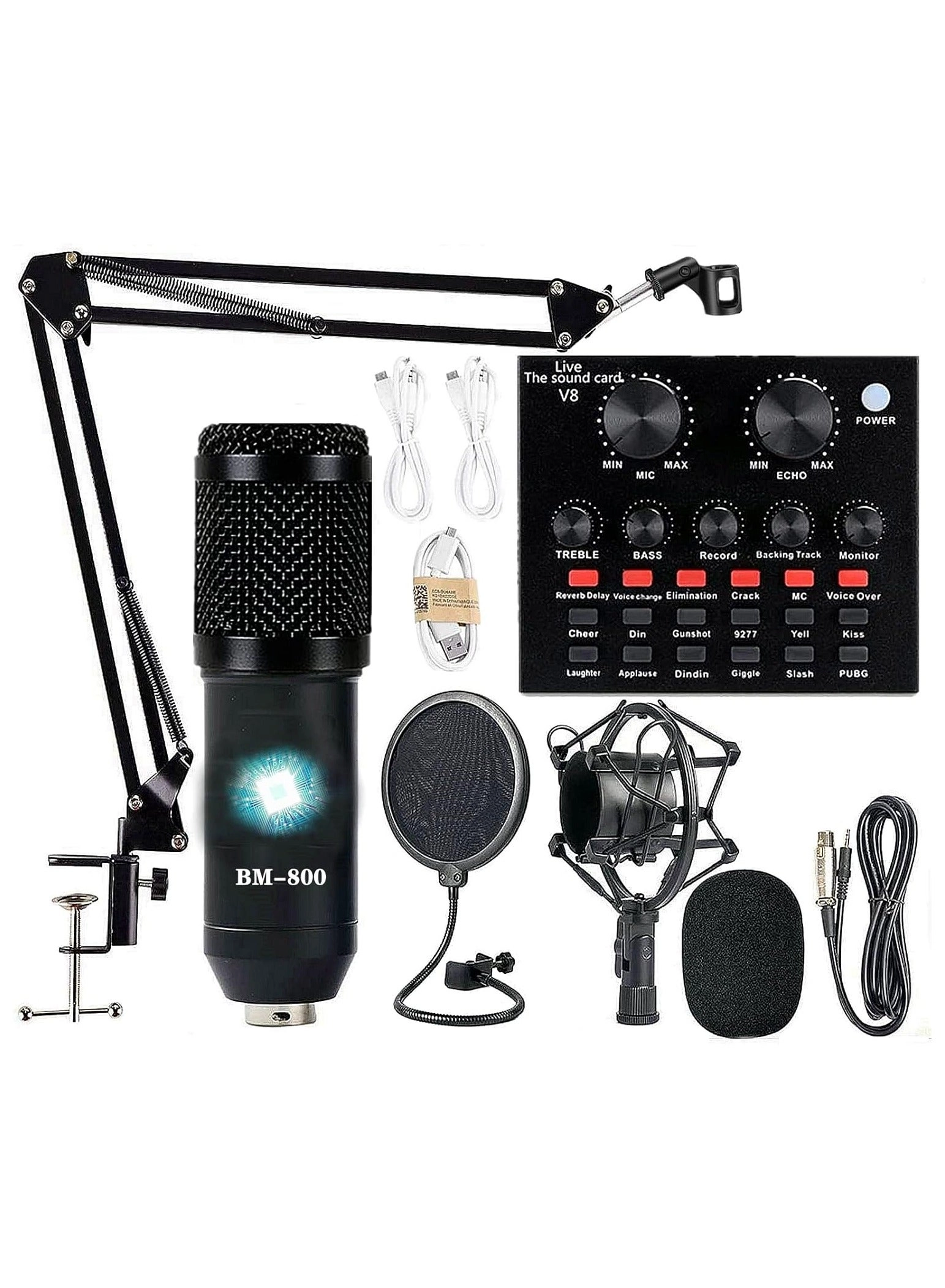 BM-800 Wired Microphone Bundle