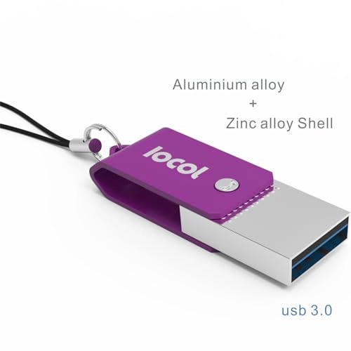 Mini 2 in 1 Dual USB Flash Drive - USB 3.2 Gen 2 Type C and USB-A 32GB