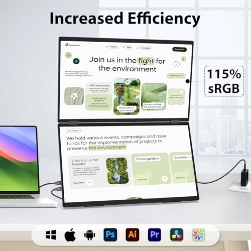 Laptop Screen Extender - INVPM509 18.5 Inches 1920x1080