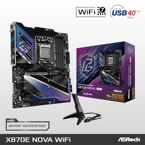 X870E Nova WiFi - ATX Socket AM5