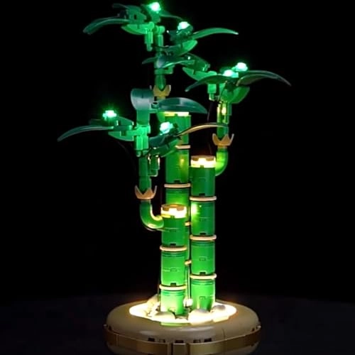 LED Light kit for LEGO 10344 Fortune Bamboo Model - Polypropylene (PP)