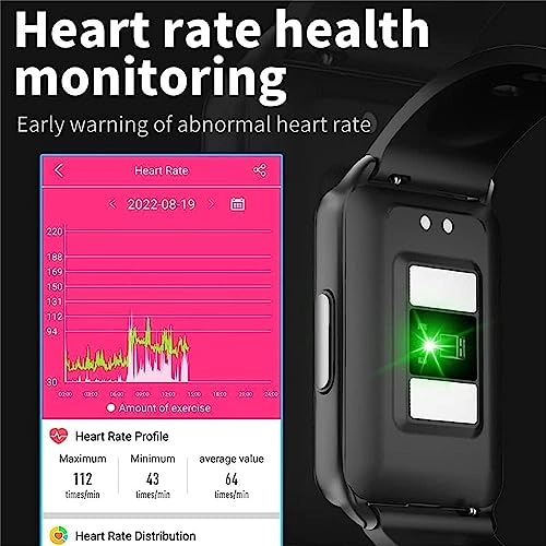 Fitness Watch - 1.92-inch 280mAh Black