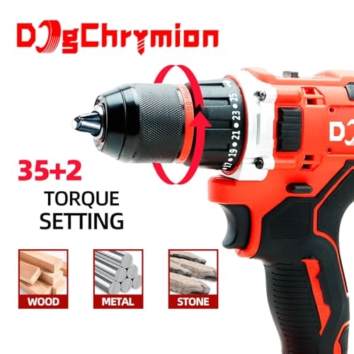 Cordless Drill Driver - 2000 Milliamp Hours 20 Volts