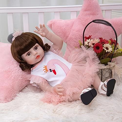 Reborn Baby Doll - 19 Inch Vinyl Girl