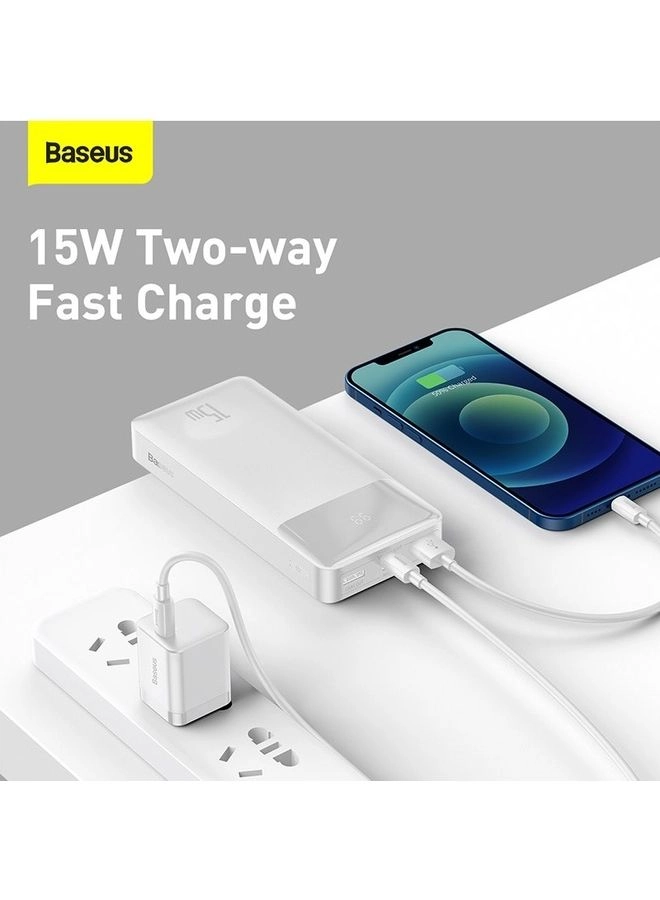 Bipow Digital Display Power Bank - 20000 Watt-hour 15 Watt