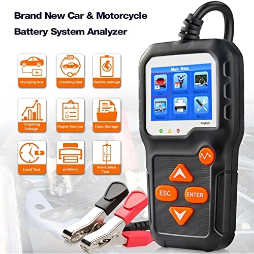 650 Car Battery Tester - 6-12V