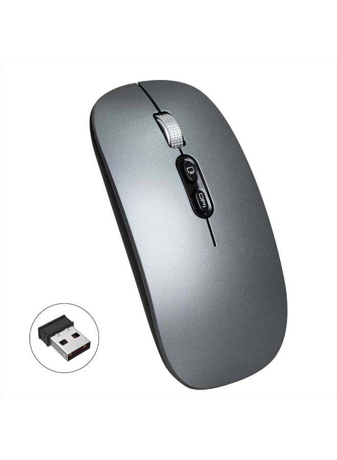 NIBEMINENT Ergonomic Design Mouse C9496GY-L - Wireless