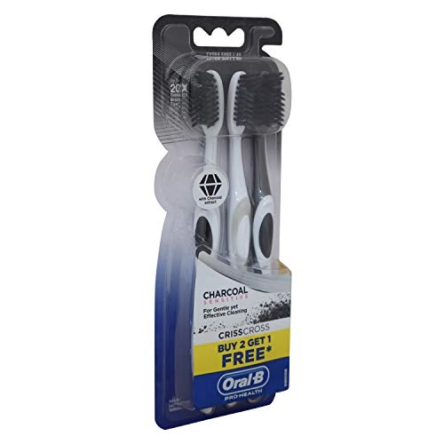 Charcoal Sensitive Toothbrush - Extra Soft 3-Piece Pack