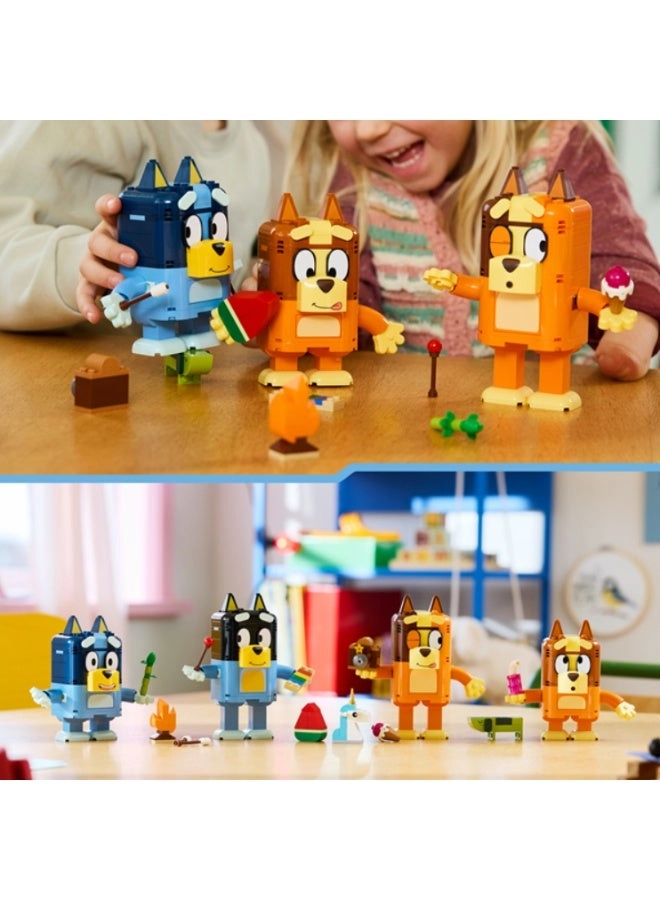 Brick-Built Bluey Family