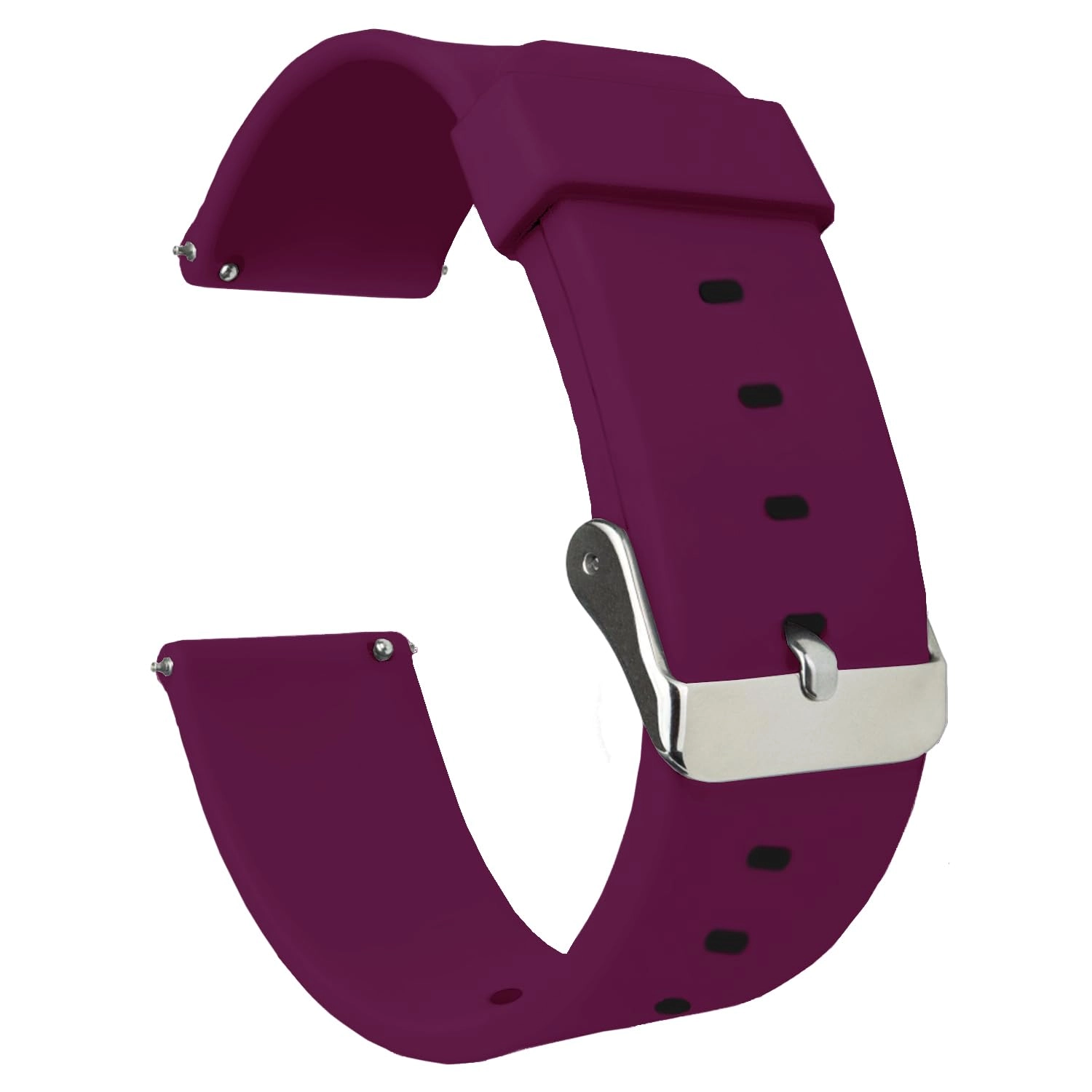 2 Pack 20mm Silicone Watch Band for Sekonda Motion
