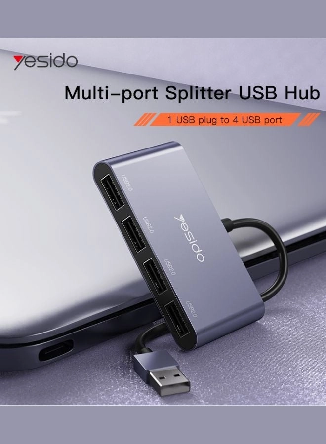 4-Port USB Hub Adapter - Wired