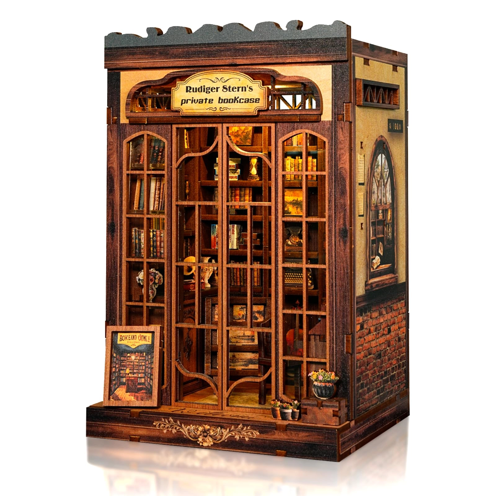 ANTREATU Private Bookcase - Retro Bookstore