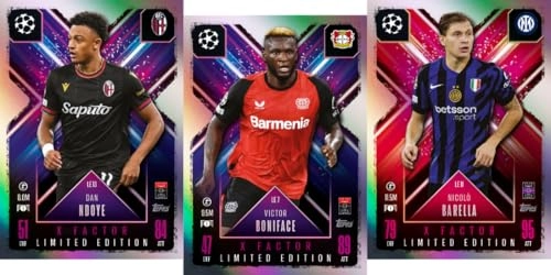 UCL & WUCL Match Attax Extra - English 92pcs
